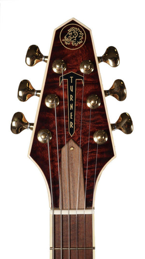 Rick Turner Model 1 FW Custom Featherweight Quilted Maple Dark Burst - Rick Turner Guitars - Heartbreaker Guitars