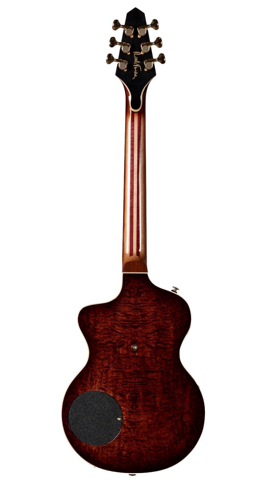 Rick Turner Model 1 FW Custom Featherweight Quilted Maple Dark Burst - Rick Turner Guitars - Heartbreaker Guitars