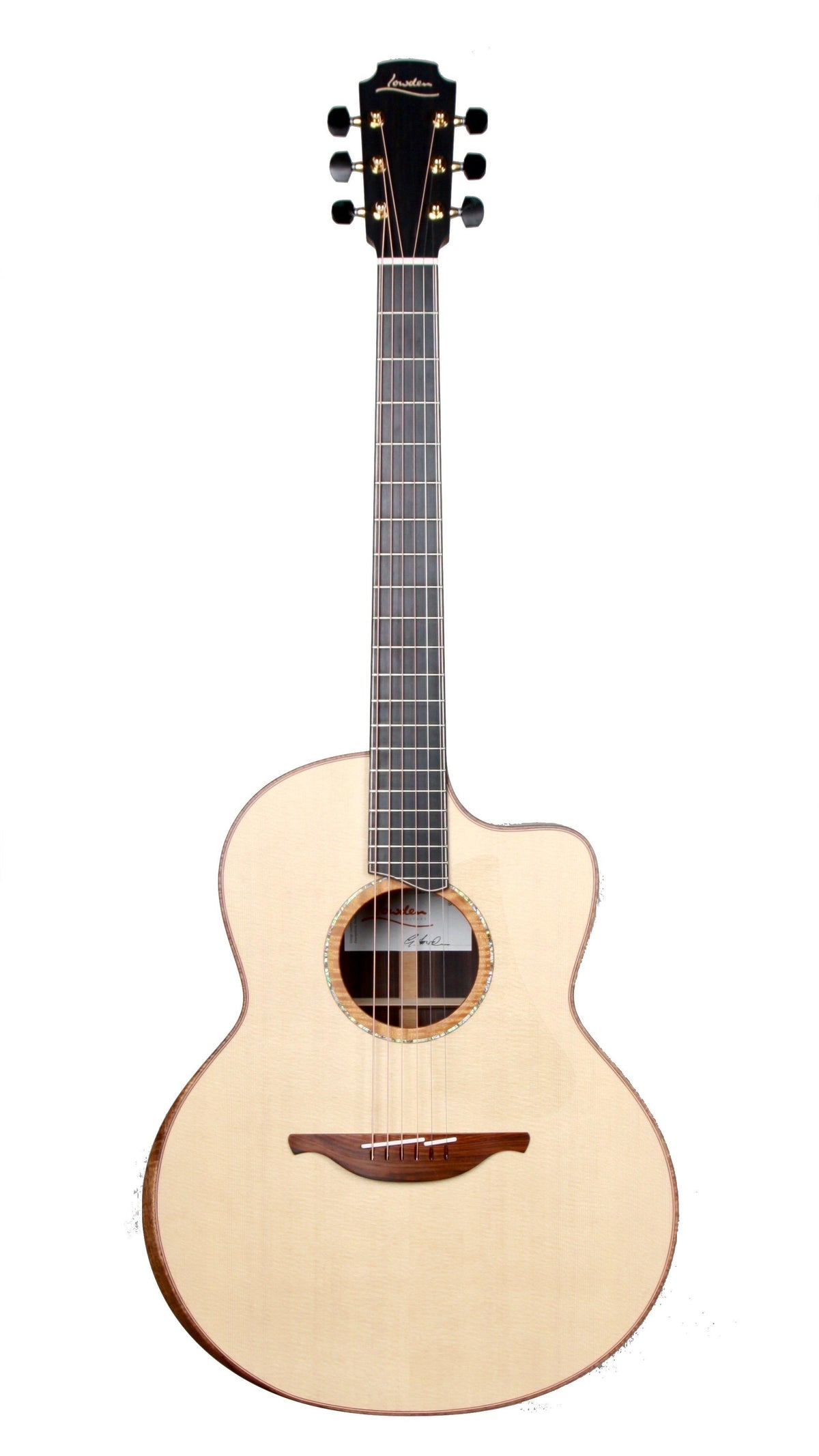 Lowden F50c Sitka Spruce / Indian Rosewood with Bevel - Lowden Guitars - Heartbreaker Guitars