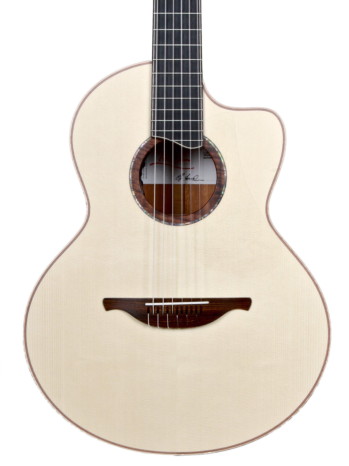 Lowden S50J Nylon Jazz Model Cuban Mahogany - Lowden Guitars - Heartbreaker Guitars