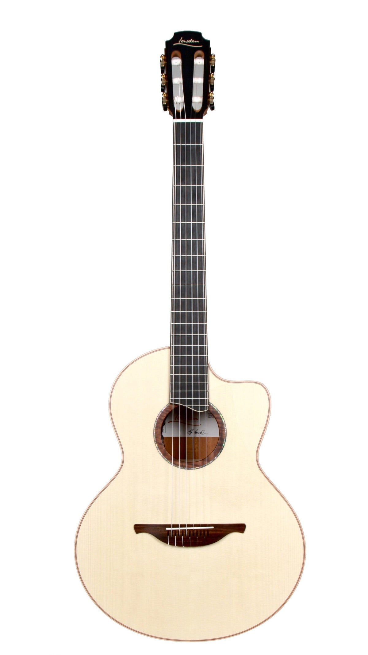 Lowden S50J Nylon Jazz Model Cuban Mahogany - Lowden Guitars - Heartbreaker Guitars