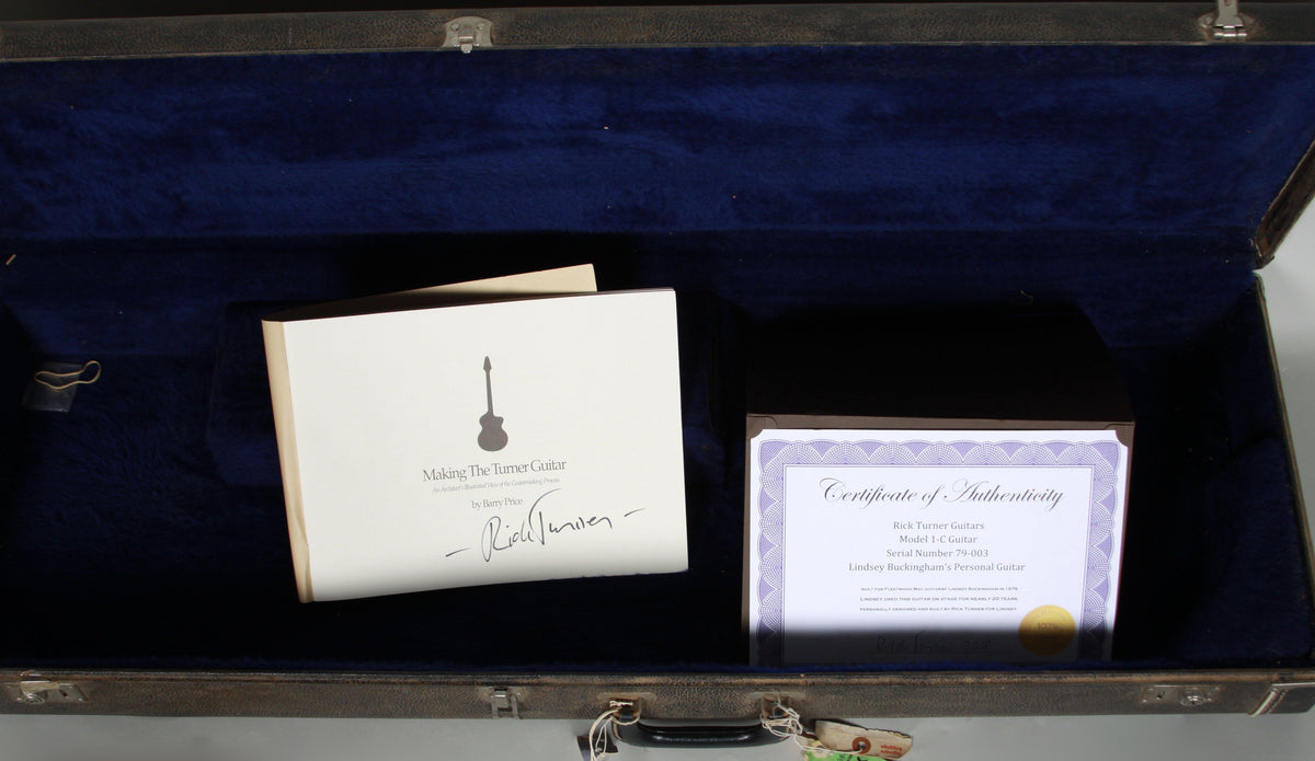 1979 Rick Turner Model 1 Original Lindsey Buckingham Guitar - Rick Turner Guitars - Heartbreaker Guitars