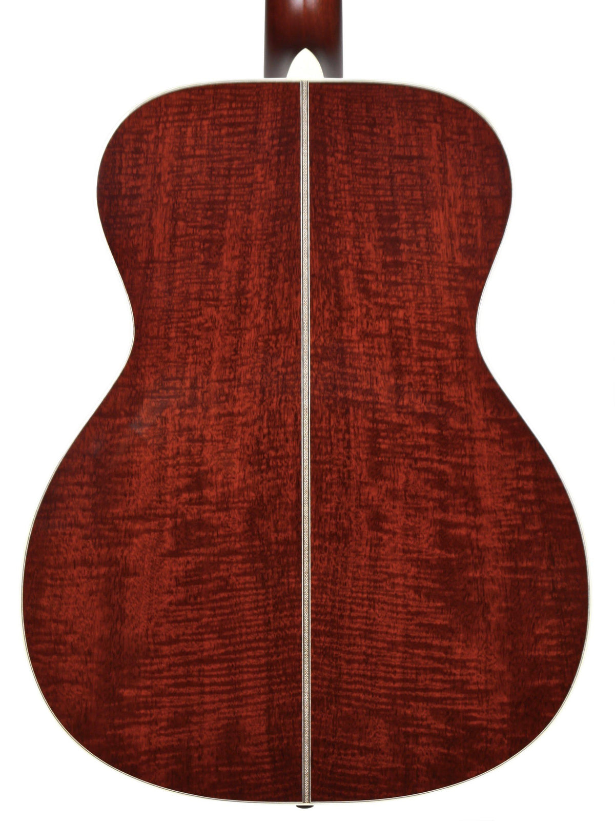 Santa Cruz OM Custom Figured Fiddleback Mahogany Adirondack - Santa Cruz Guitar Company - Heartbreaker Guitars