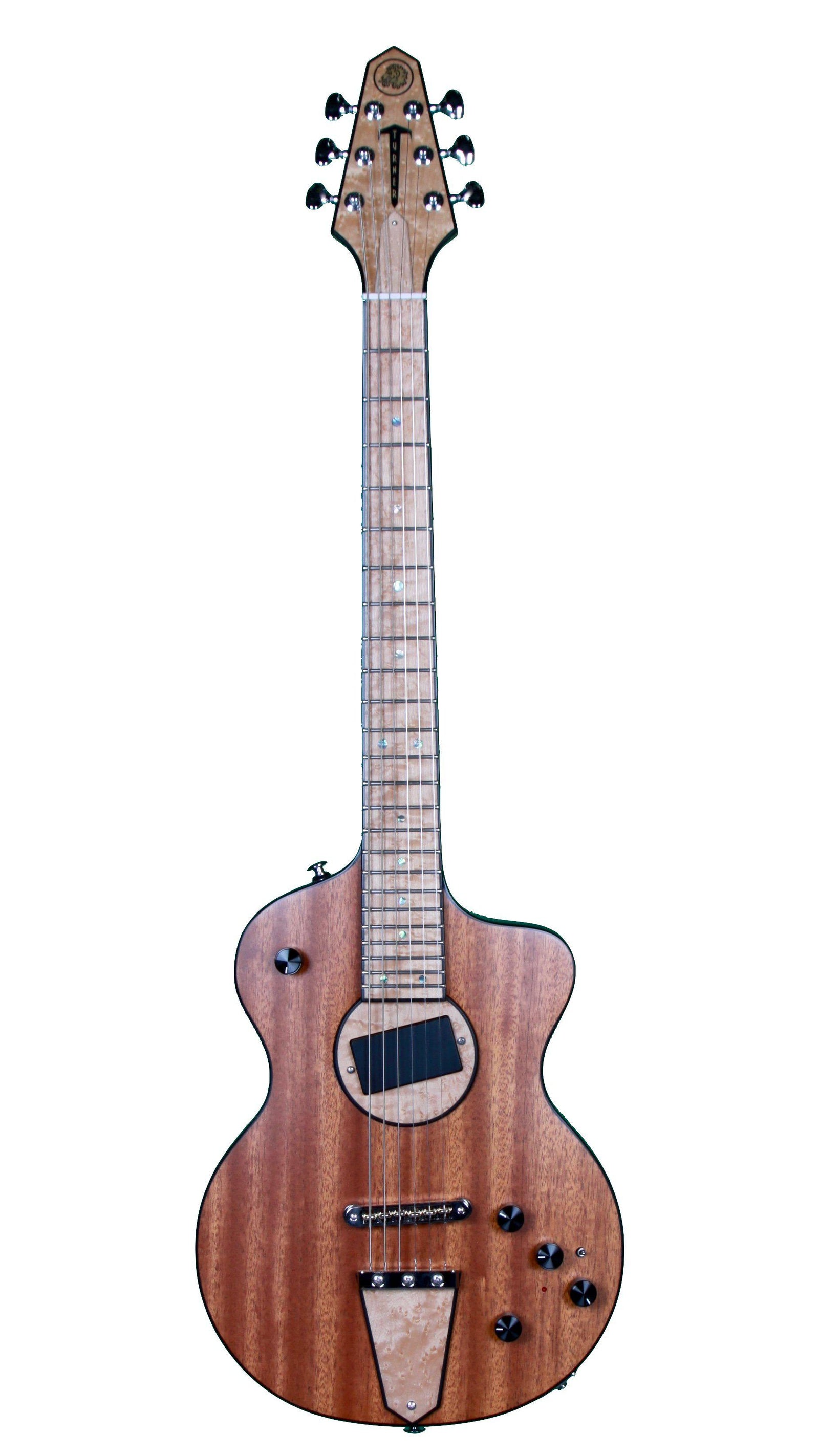 Rick Turner Model 1 Lindsey Buckingham Natural Satin Finish Birdseye Appointments - Rick Turner Guitars - Heartbreaker Guitars