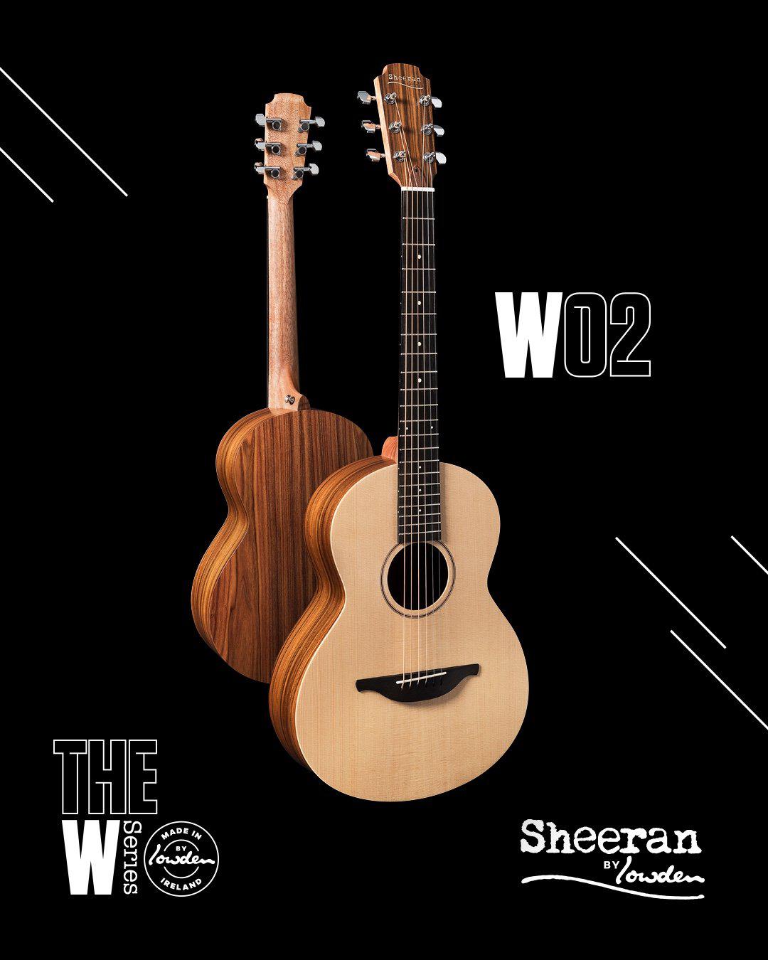Lowden Sheeran W2 Sitka / Santos Rosewood with Pick Up - Sheeran by Lowden - Heartbreaker Guitars