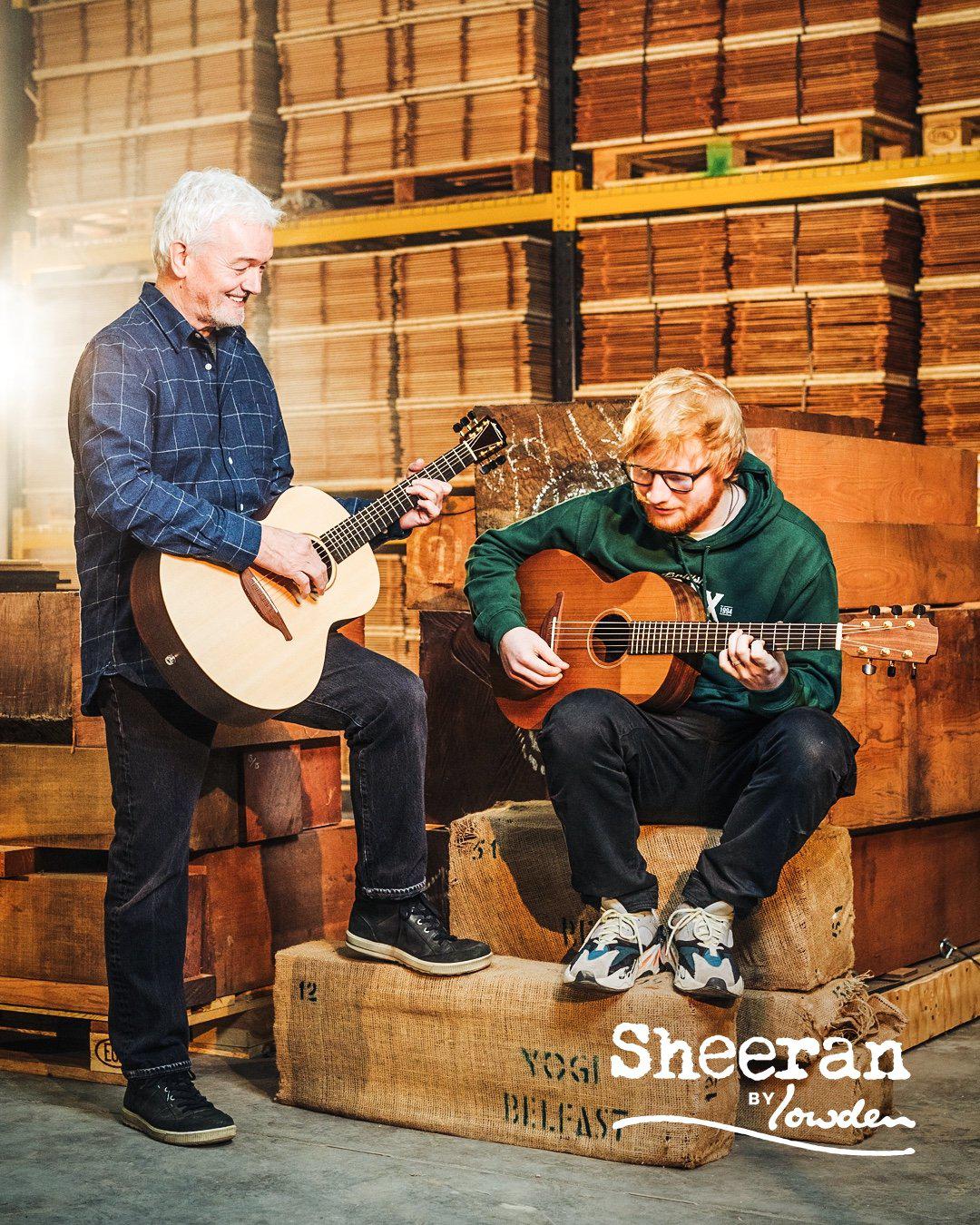Lowden Sheeran W2 Sitka / Santos Rosewood with Pick Up - Sheeran by Lowden - Heartbreaker Guitars