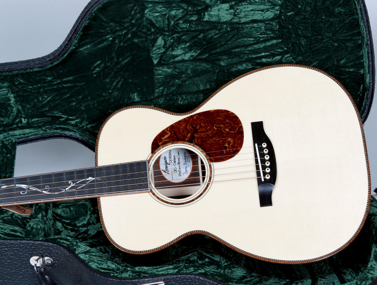 Bourgeois DB Signature 00 Master Grade Brazilian Rosewood with Vine Inlay - Bourgeois Guitars - Heartbreaker Guitars