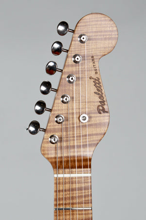 Paoletti Guitars Nancy White Leather Top - Paoletti - Heartbreaker Guitars