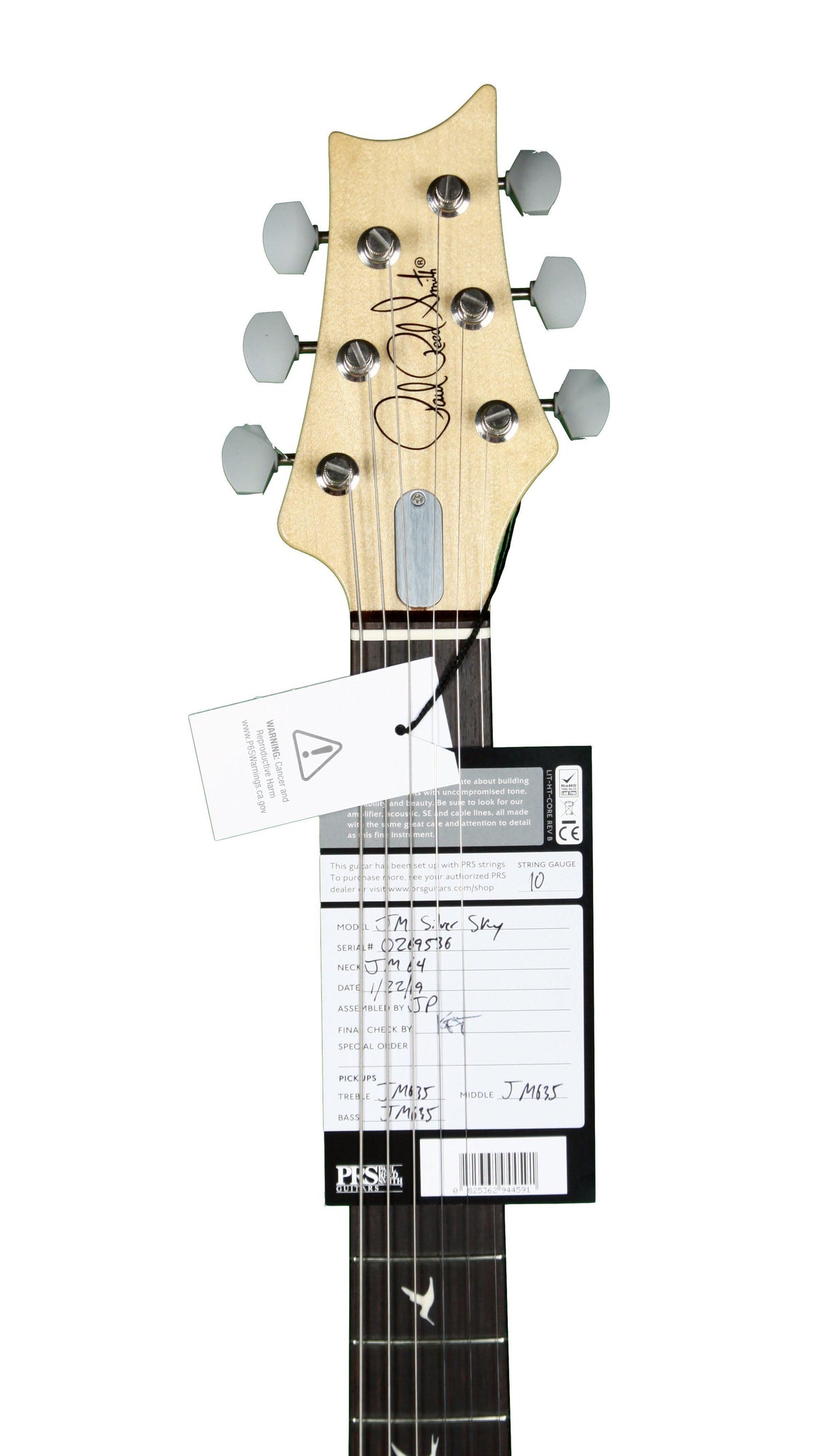 Paul Reed Smith Silver Sky Tungsten John Mayer Signature #269536 - Paul Reed Smith Guitars - Heartbreaker Guitars