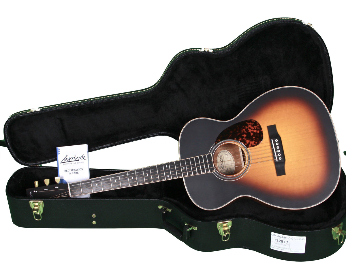 Larrivee OM 40 Vintage Sunburst Custom - Larrivee Guitars - Heartbreaker Guitars