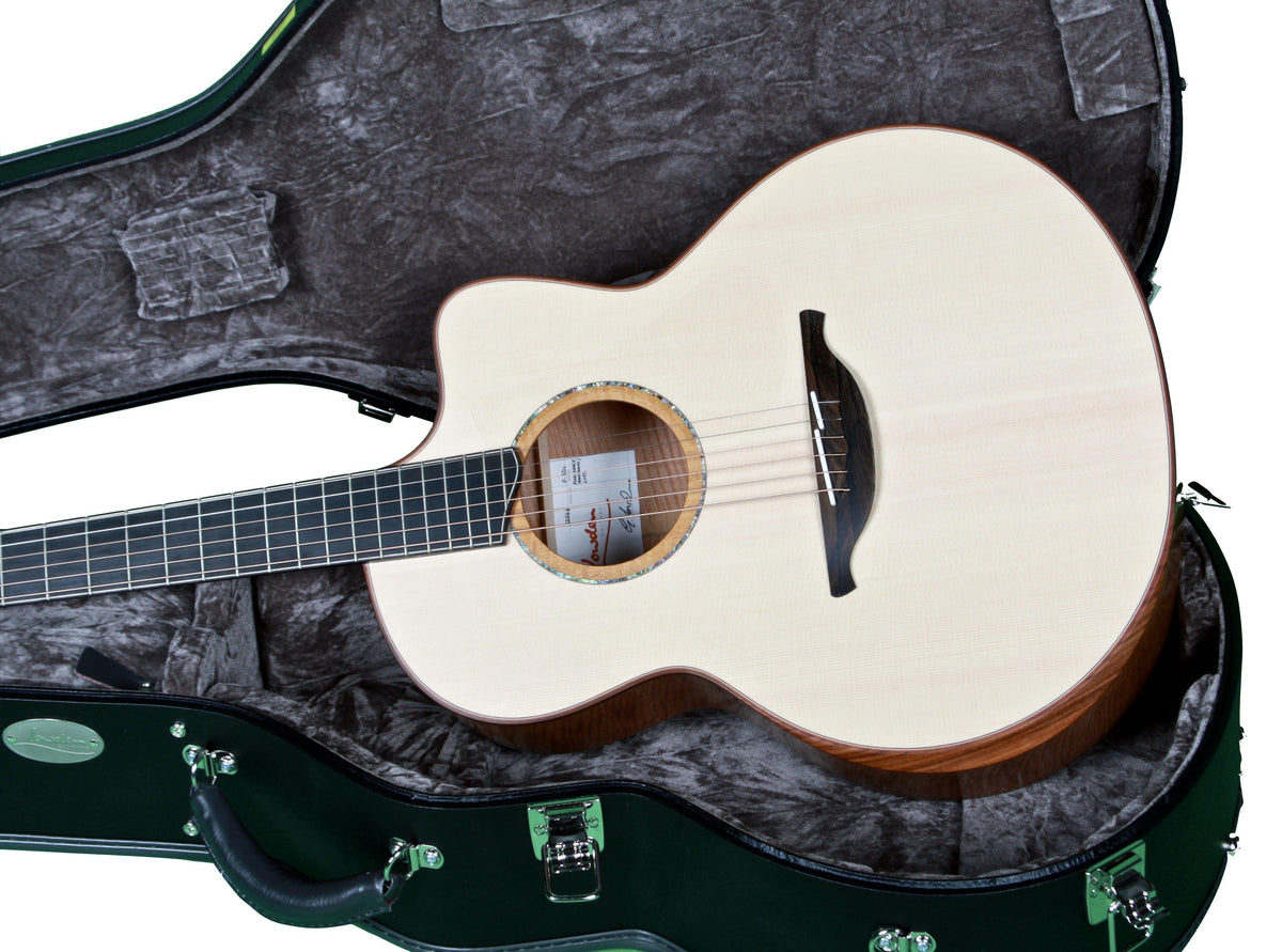 Lowden F50c Lutz Spruce / Fiddleback Mahogany with Bevel - Lowden Guitars - Heartbreaker Guitars