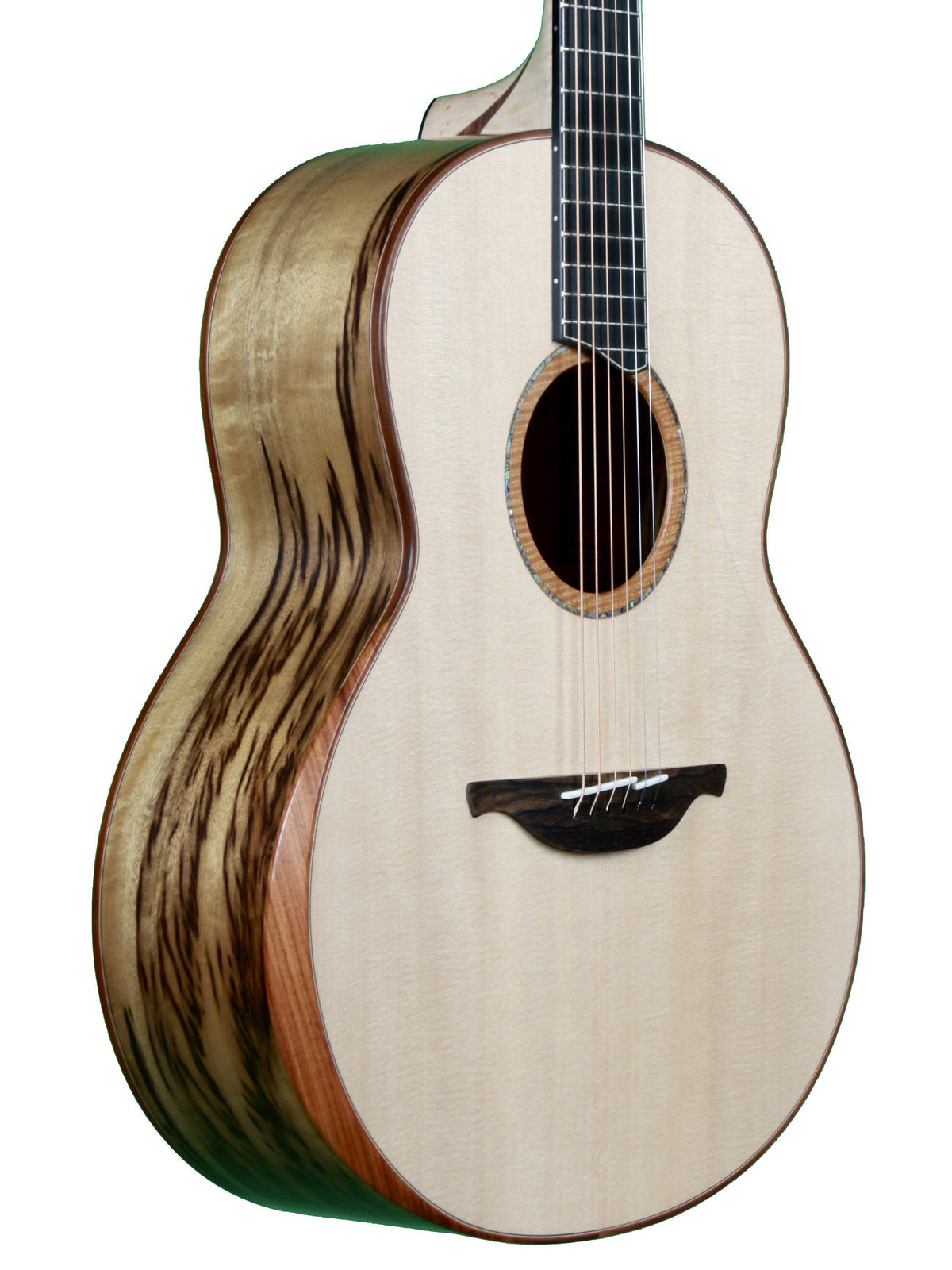 Lowden F50 Lutz Spruce / Figured Myrtle with Bevel - Lowden Guitars - Heartbreaker Guitars