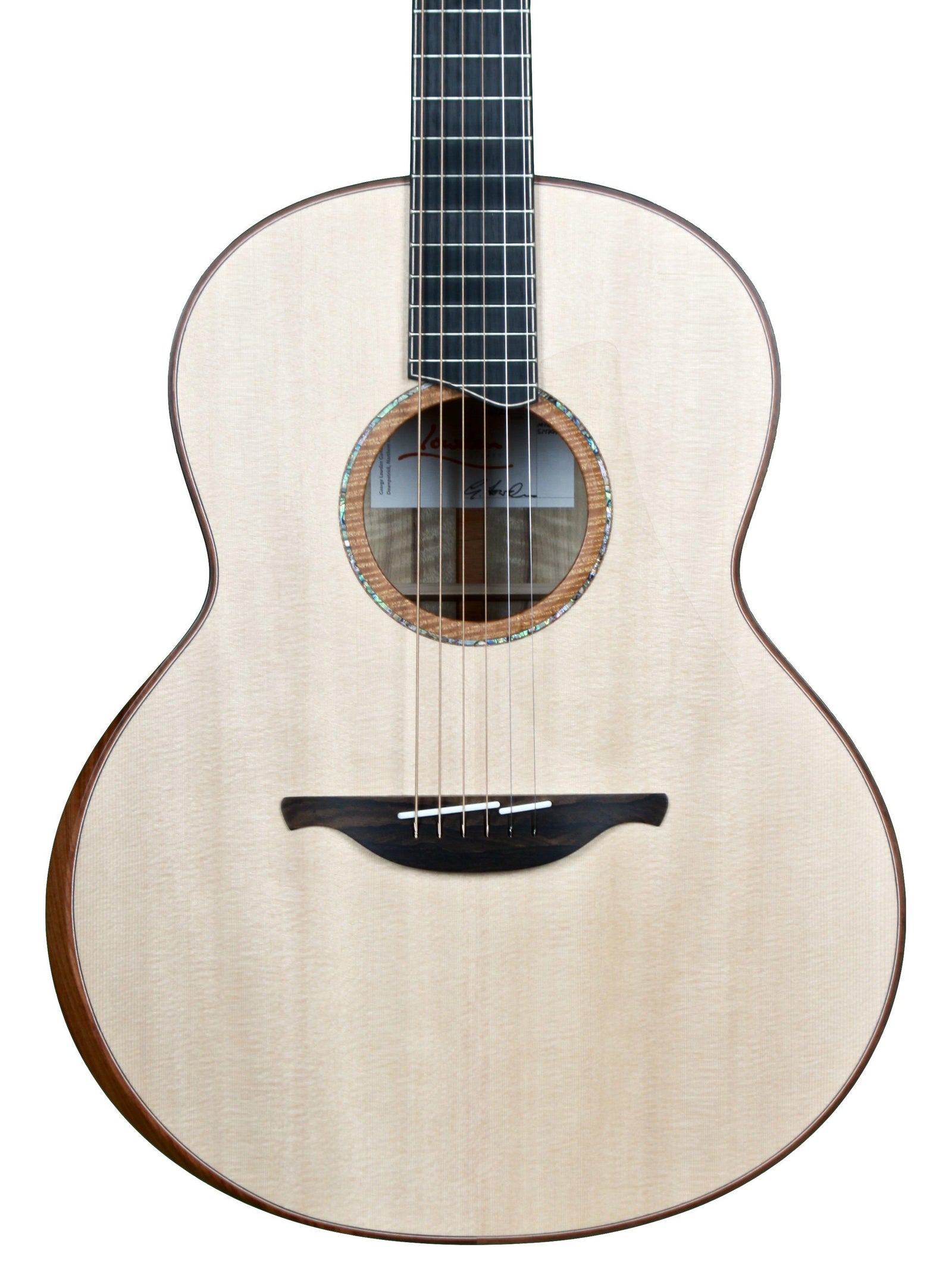 Lowden F50 Lutz Spruce / Figured Myrtle with Bevel - Lowden Guitars - Heartbreaker Guitars