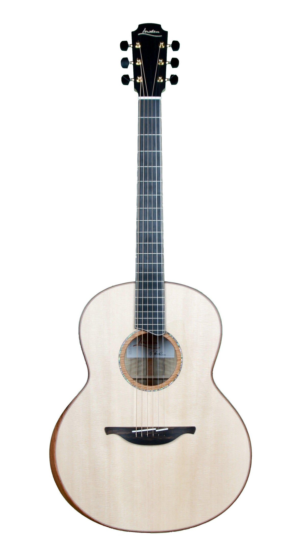 Lowden F50 Lutz Spruce / Figured Myrtle with Bevel - Lowden Guitars - Heartbreaker Guitars