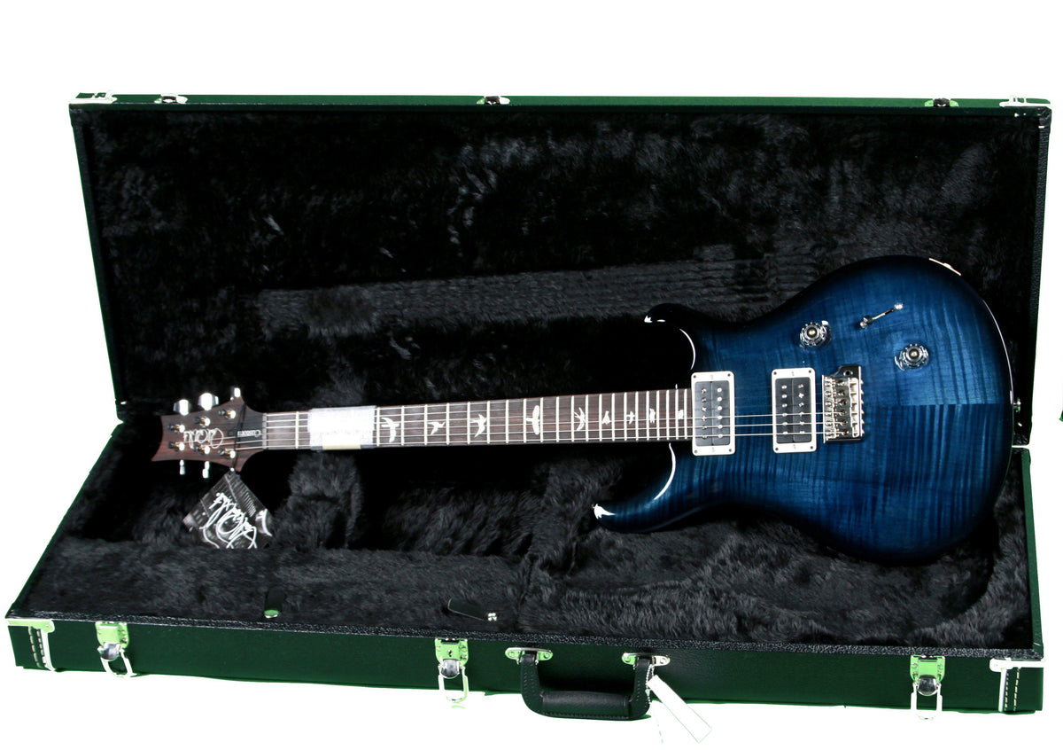 Paul Reed Smith Custom 24  Whale Blue Smokeburst Wrap Pattern Regular - Paul Reed Smith Guitars - Heartbreaker Guitars