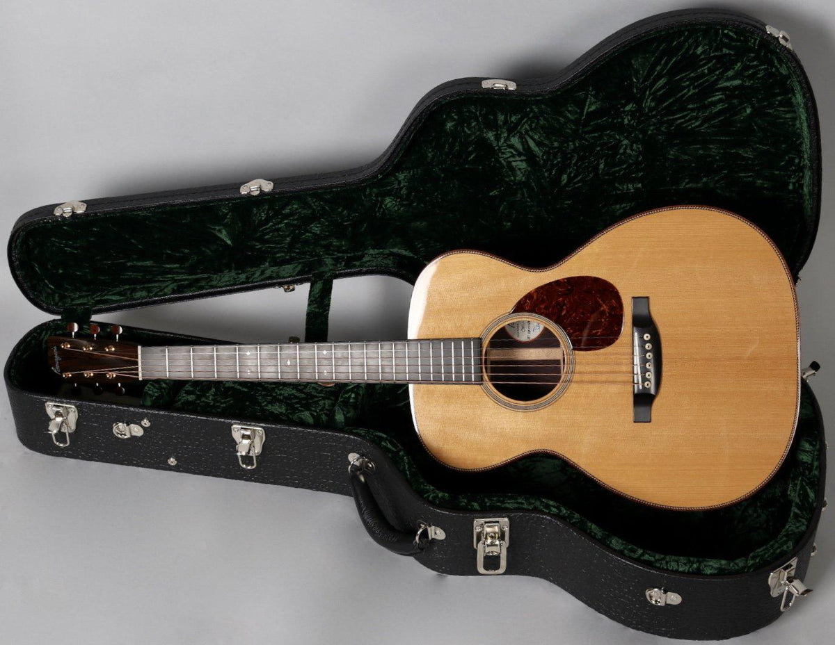 Bourgeois OM DB Signature Aged Tone Adirondack Spruce / Master Grade Indian Rosewood #8762 - Bourgeois Guitars - Heartbreaker Guitars