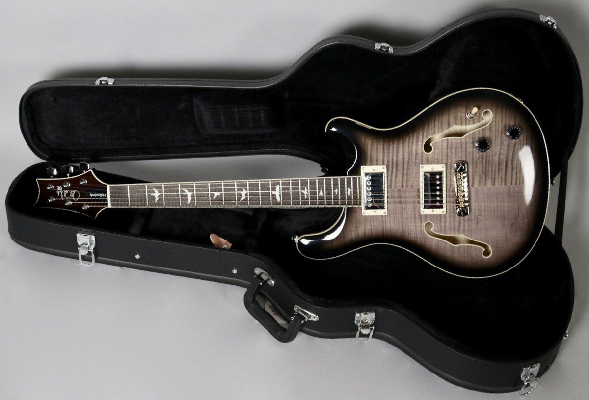 PRS SE Hollowbody II Charcoal Burst 2019 #6235 - Paul Reed Smith Guitars - Heartbreaker Guitars