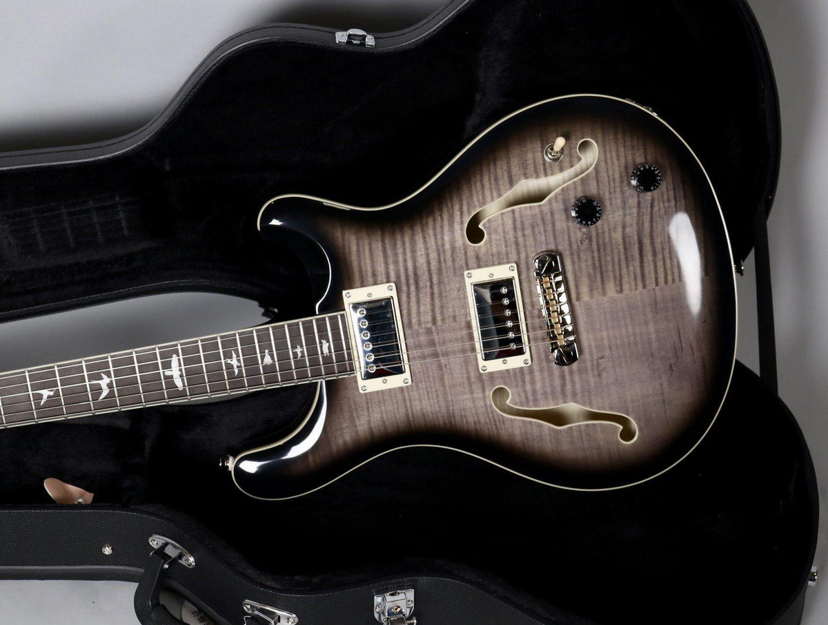 PRS SE Hollowbody II Charcoal Burst 2019 #6235 - Paul Reed Smith Guitars - Heartbreaker Guitars