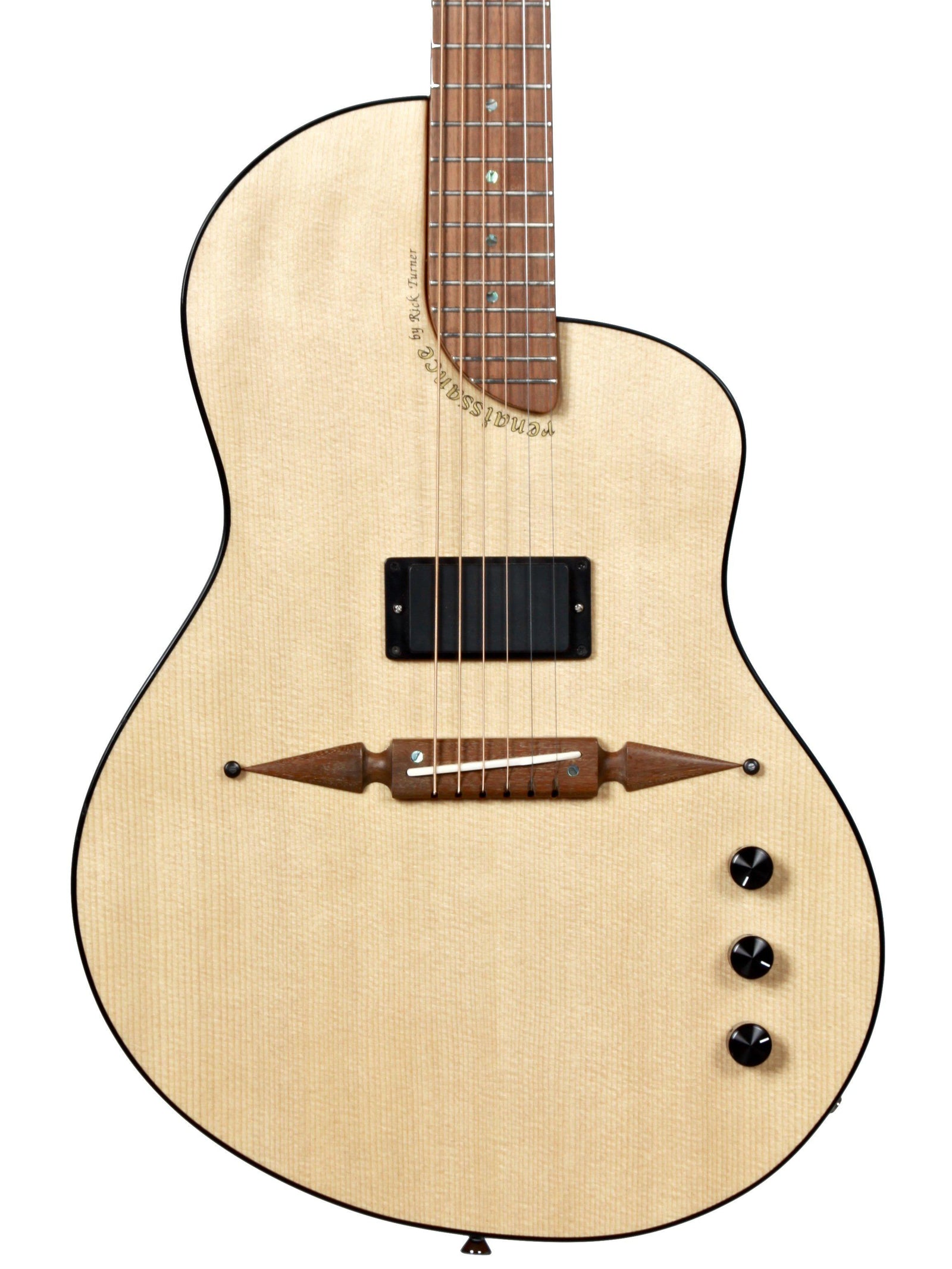 Renaissance RS6 Deuce Spruce over Mahogany with Hardshell Case - Rick Turner Guitars - Heartbreaker Guitars