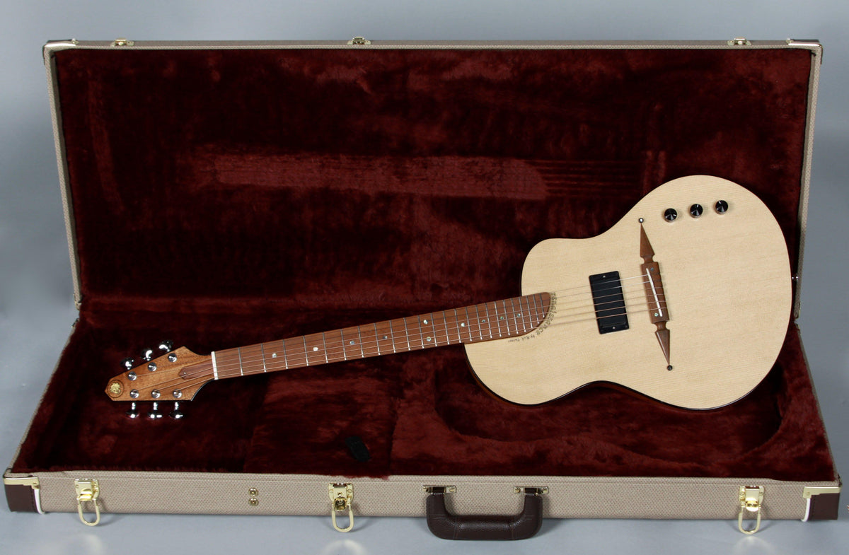 Renaissance RS6 Deuce Spruce over Mahogany with Hardshell Case - Rick Turner Guitars - Heartbreaker Guitars