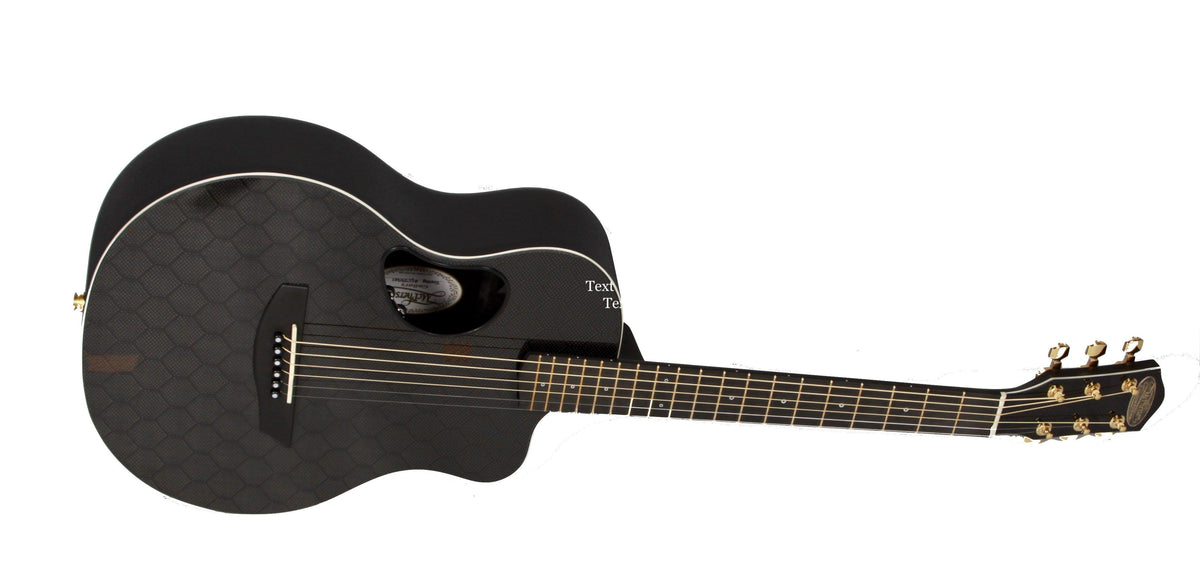 McPherson Carbon Fiber White Trim Touring Model Serial #995 Gold Hardware - McPherson Guitars - Heartbreaker Guitars