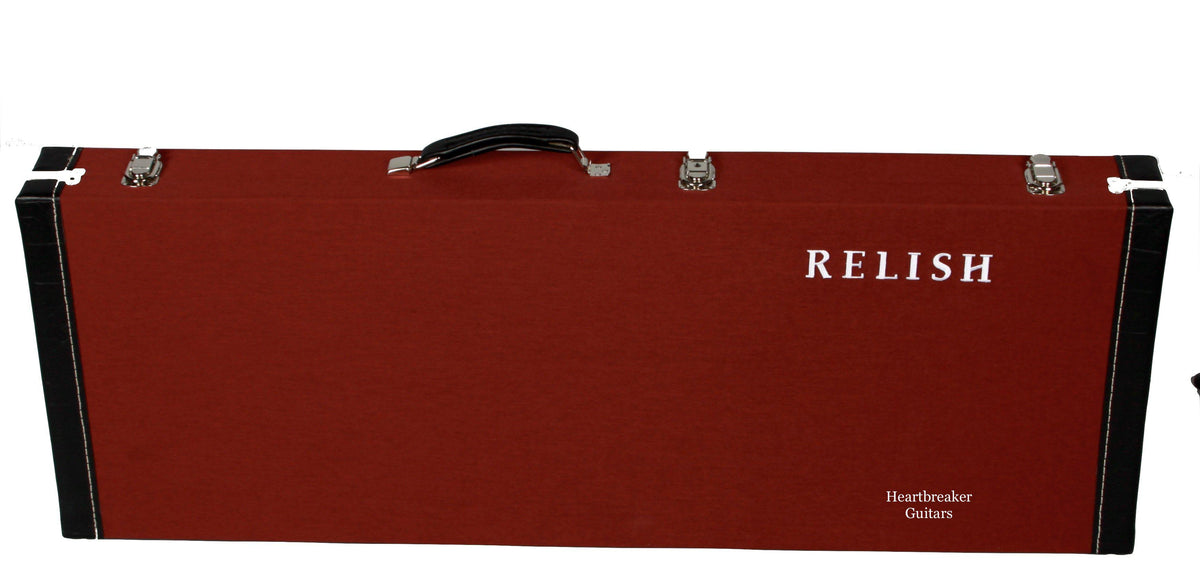 Relish Flamed Bordeaux Mary with Piezo and Pickup Swapping #190015 - Relish Guitars - Heartbreaker Guitars