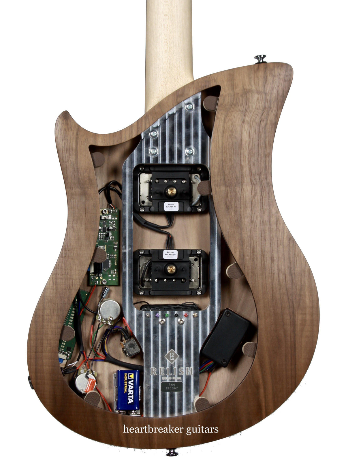 Relish Walnut Jane with Piezo and Pick Up Swapping - Relish Guitars - Heartbreaker Guitars
