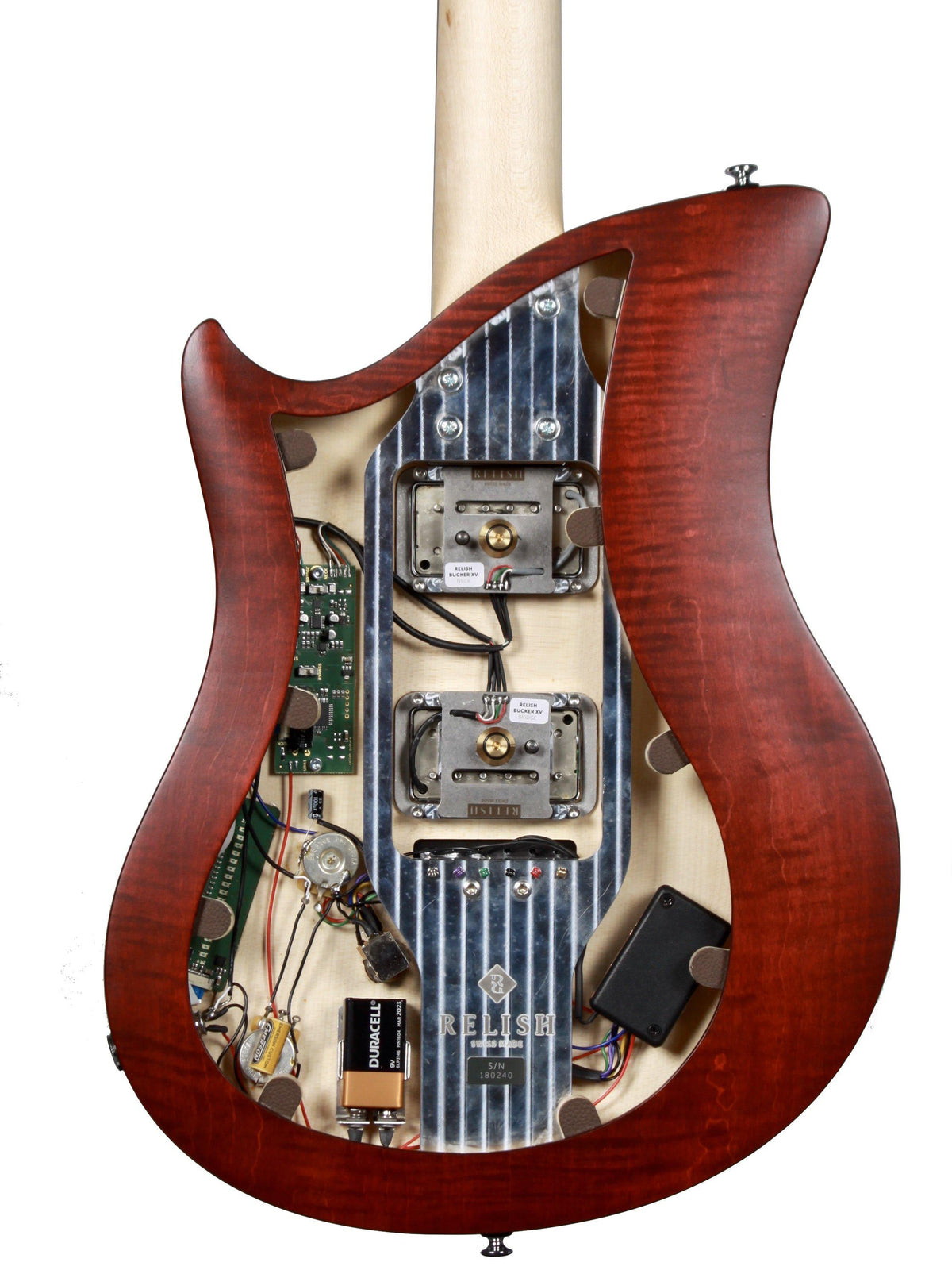 Relish Bordeaux Jane with Piezo and Pick Up Swapping - Relish Guitars - Heartbreaker Guitars