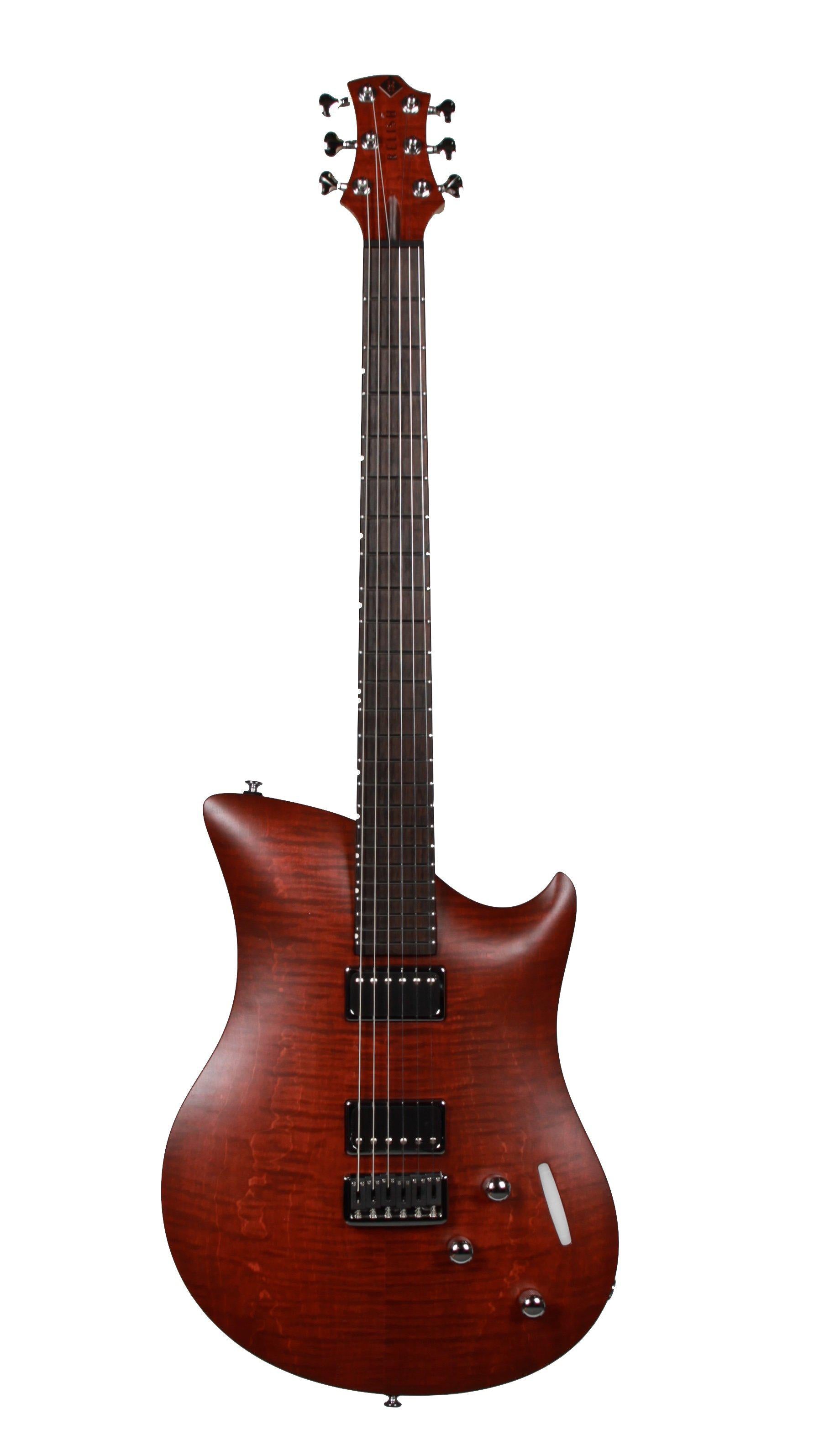 Relish Bordeaux Jane with Piezo and Pick Up Swapping - Relish Guitars - Heartbreaker Guitars