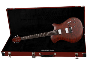 Relish Flamed Bordeaux Mary with Piezo and Pickup Swapping #190015 - Relish Guitars - Heartbreaker Guitars