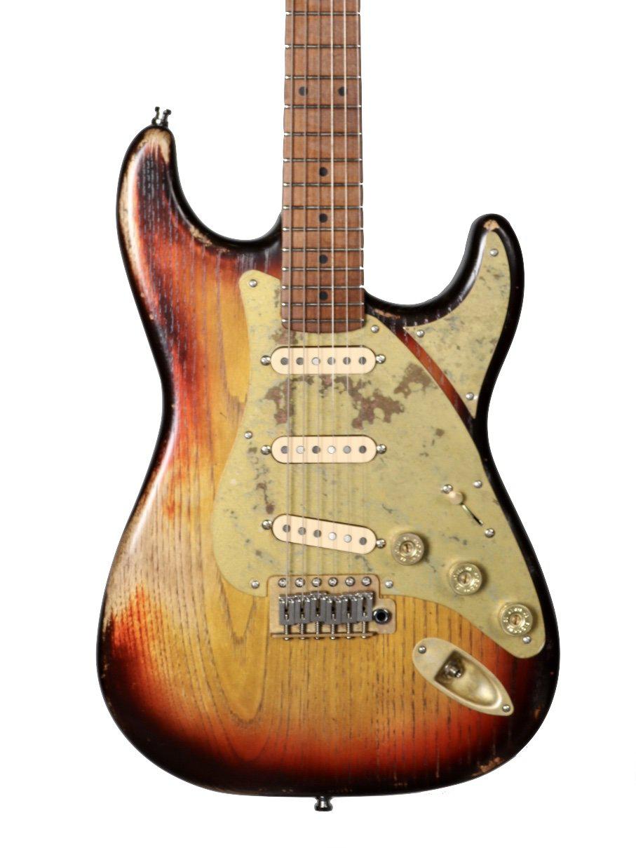 Paoletti Stratospheric Loft SSS 3-Tone Sunburst - Paoletti - Heartbreaker Guitars