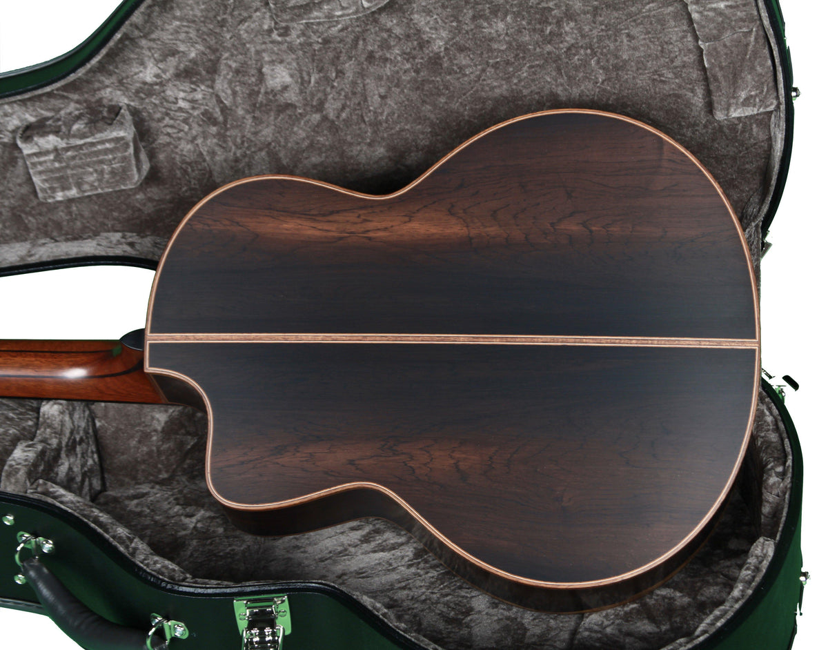 Lowden F50c Brazilian Rosewood Sinker Redwood with Bevel, 38 and GL Leaf Inlay - Heartbreaker Guitars - Heartbreaker Guitars