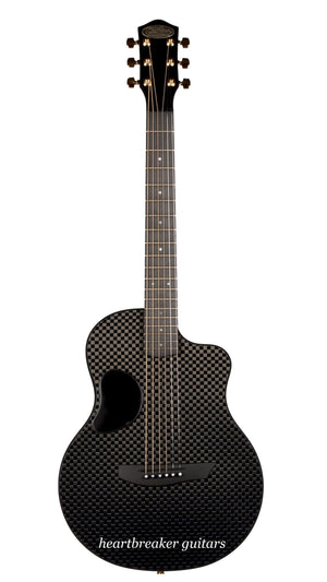 New McPherson Touring Carbon Fiber Basket Weave Finish Gold Hardware Serial #10065 - McPherson Guitars - Heartbreaker Guitars