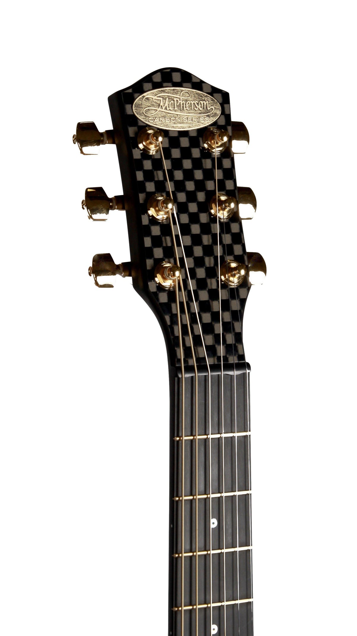 New McPherson Touring Carbon Fiber Basket Weave Finish Gold Hardware Serial #10065 - McPherson Guitars - Heartbreaker Guitars
