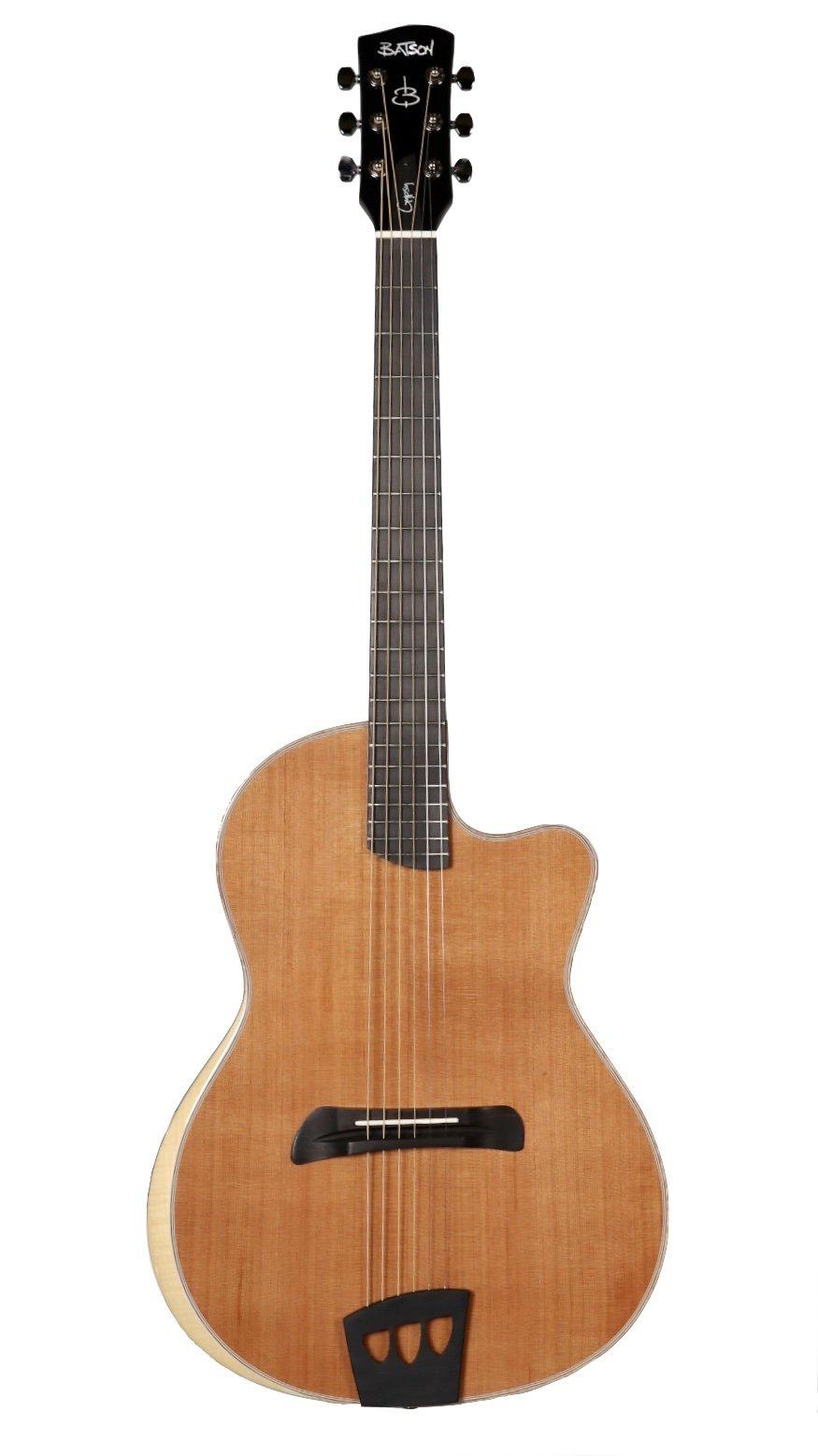 Batson Gypsy Western Red Cedar/ Indian Rosewood #K18050001 - Batson - Heartbreaker Guitars