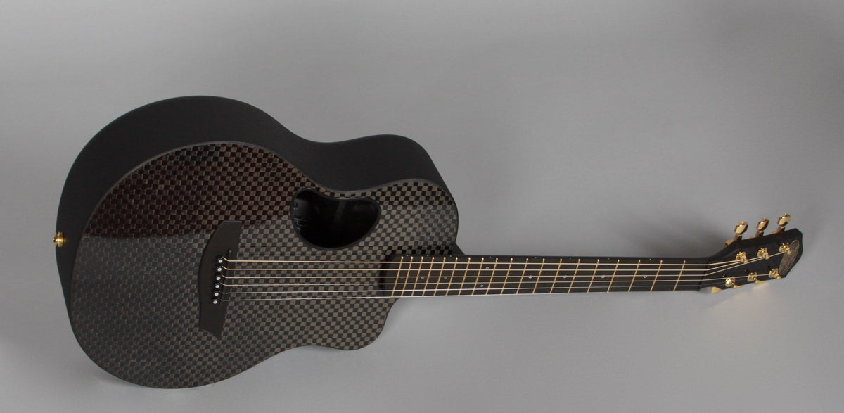 New McPherson Touring Carbon Fiber Basket Weave Finish Gold Hardware Serial #10065 - McPherson Guitars - Heartbreaker Guitars