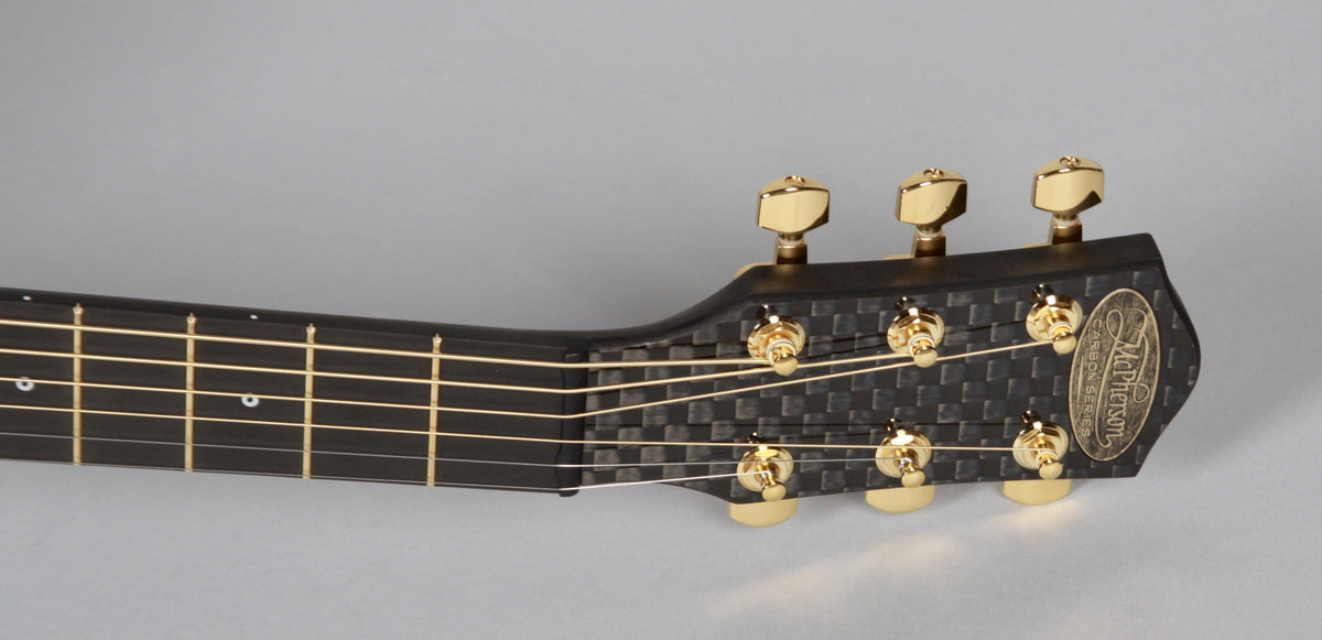New McPherson Touring Carbon Fiber Basket Weave Finish Gold Hardware Serial #10065 - McPherson Guitars - Heartbreaker Guitars