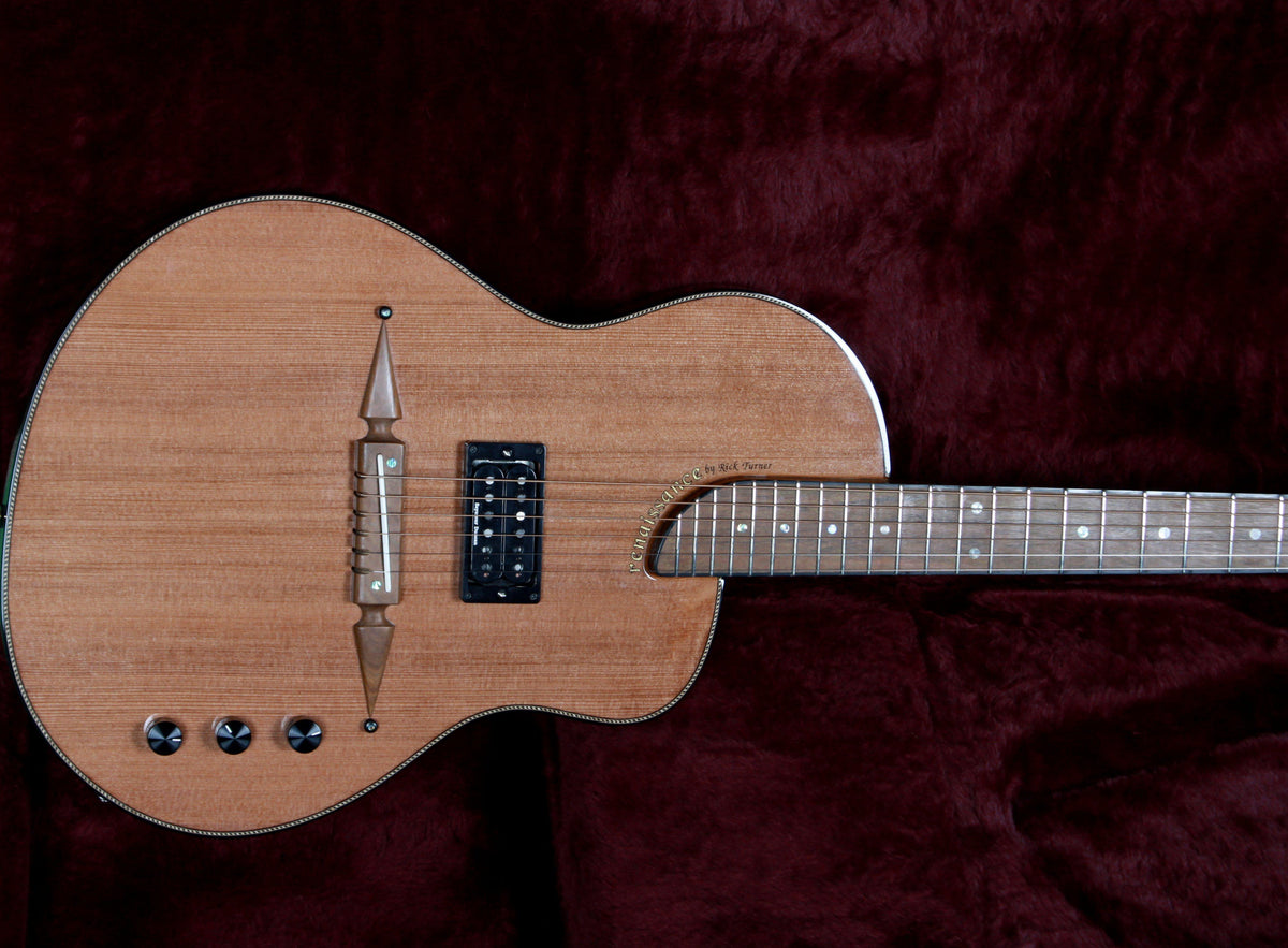 Renaissance RS6 Deuce Custom Redwood Claro Walnut Gotoh Tuners - Rick Turner Guitars - Heartbreaker Guitars