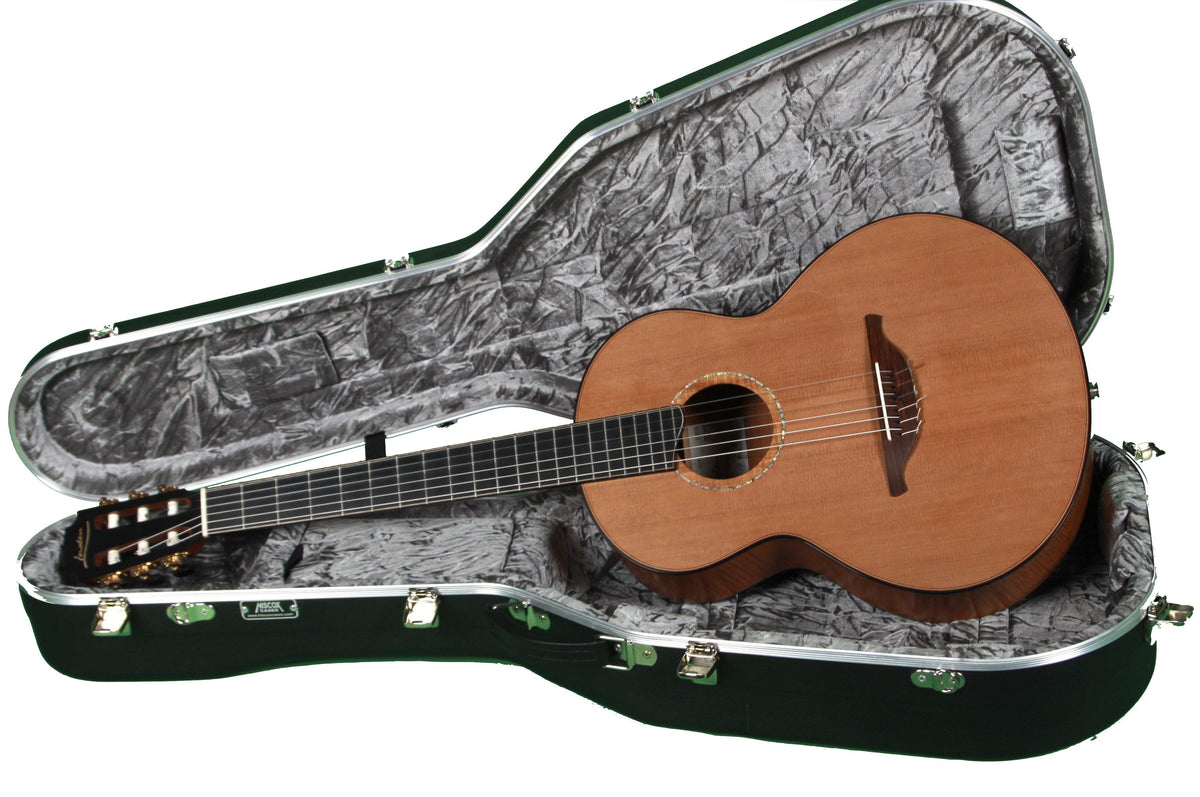 Lowden S50J Nylon Jazz Series Fiddleback Mahogany (Pre-Owned) - Lowden Guitars - Heartbreaker Guitars