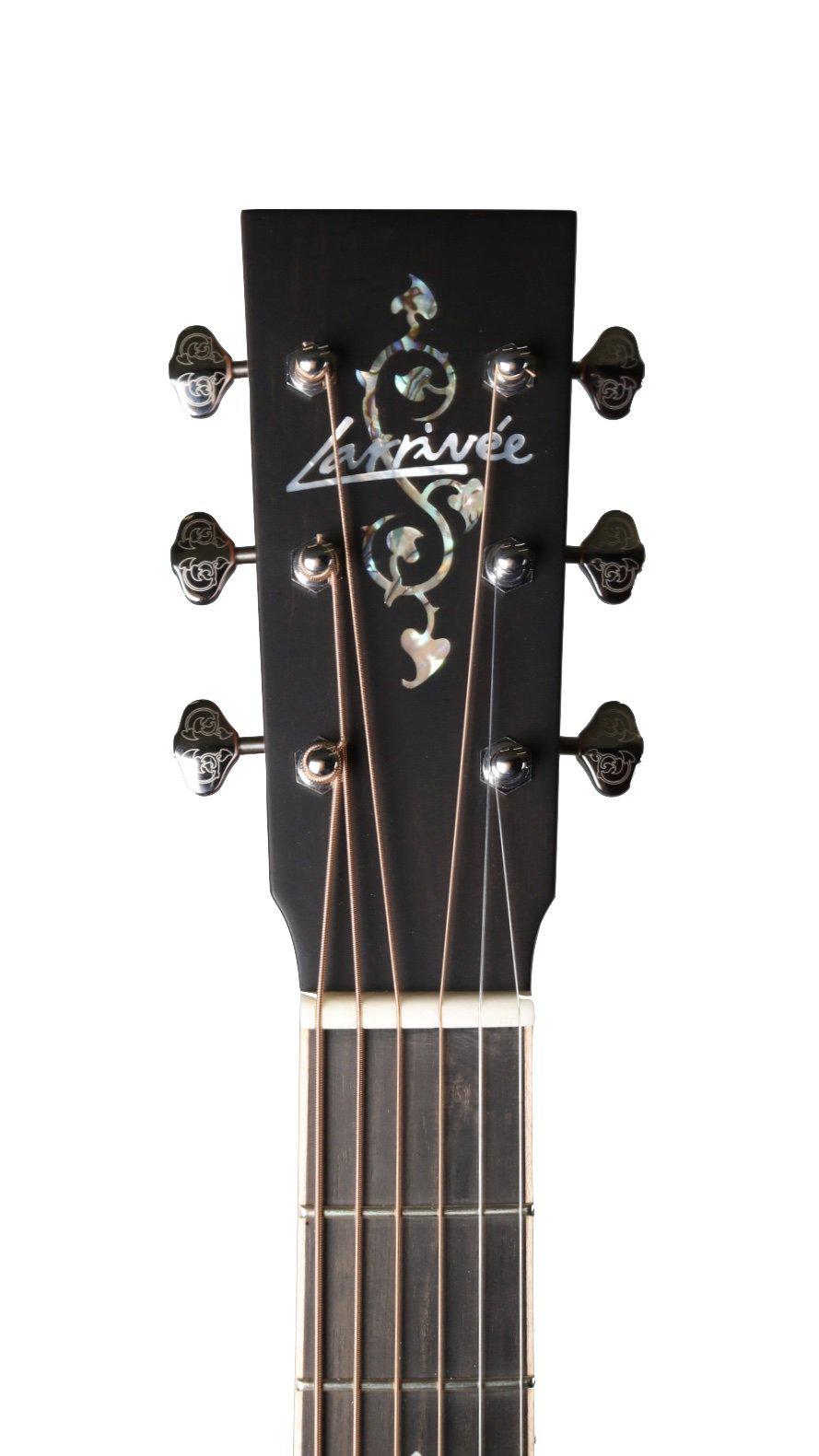 Larrivee OM 40 Custom with Padauk and Vine Peghead Inlay - Larrivee Guitars - Heartbreaker Guitars