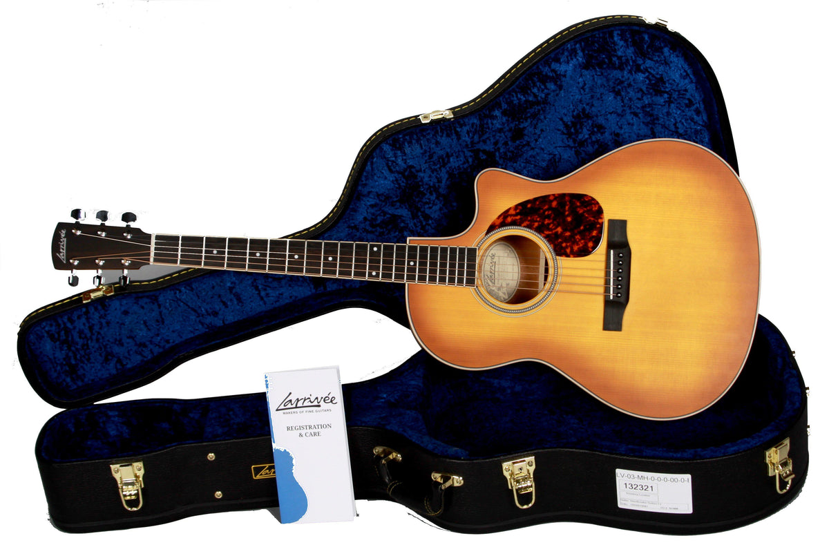 Larrivee LV-03 Custom Summer Sunset Serial #132321 - Larrivee Guitars - Heartbreaker Guitars