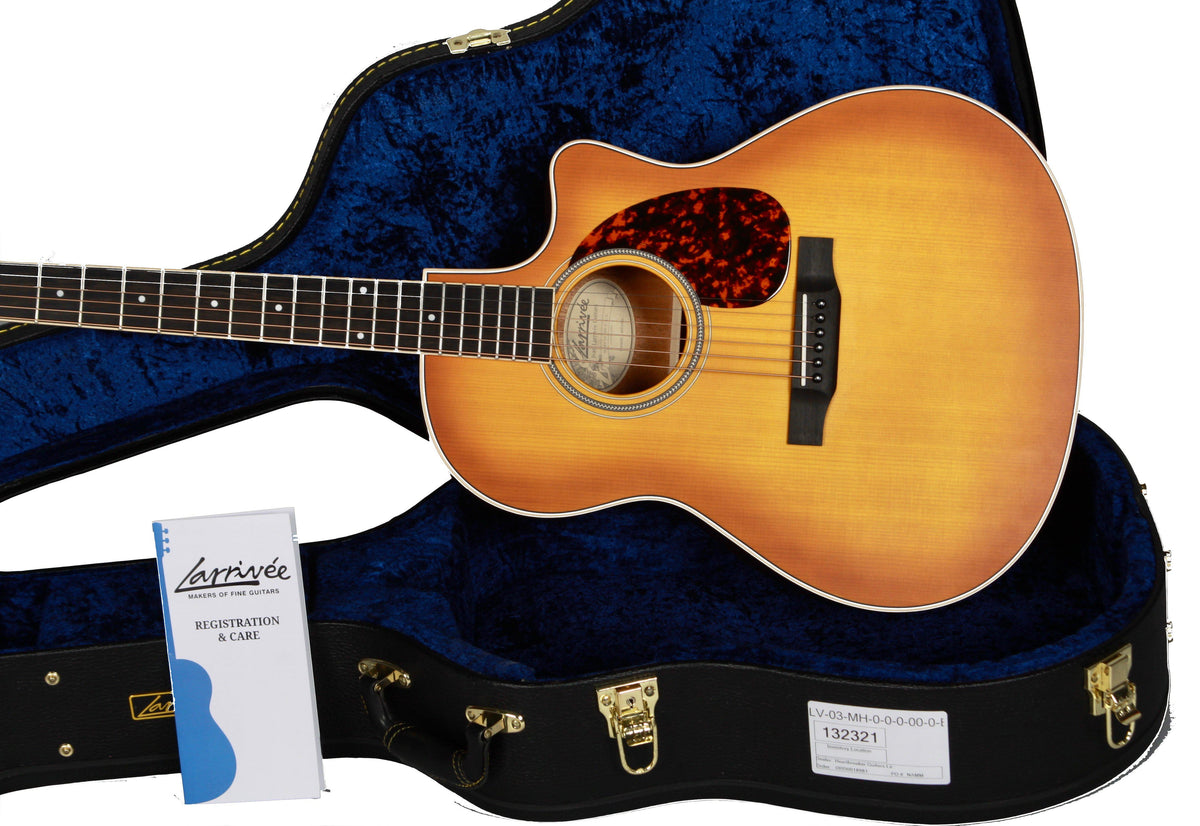 Larrivee LV-03 Custom Summer Sunset Serial #132321 - Larrivee Guitars - Heartbreaker Guitars