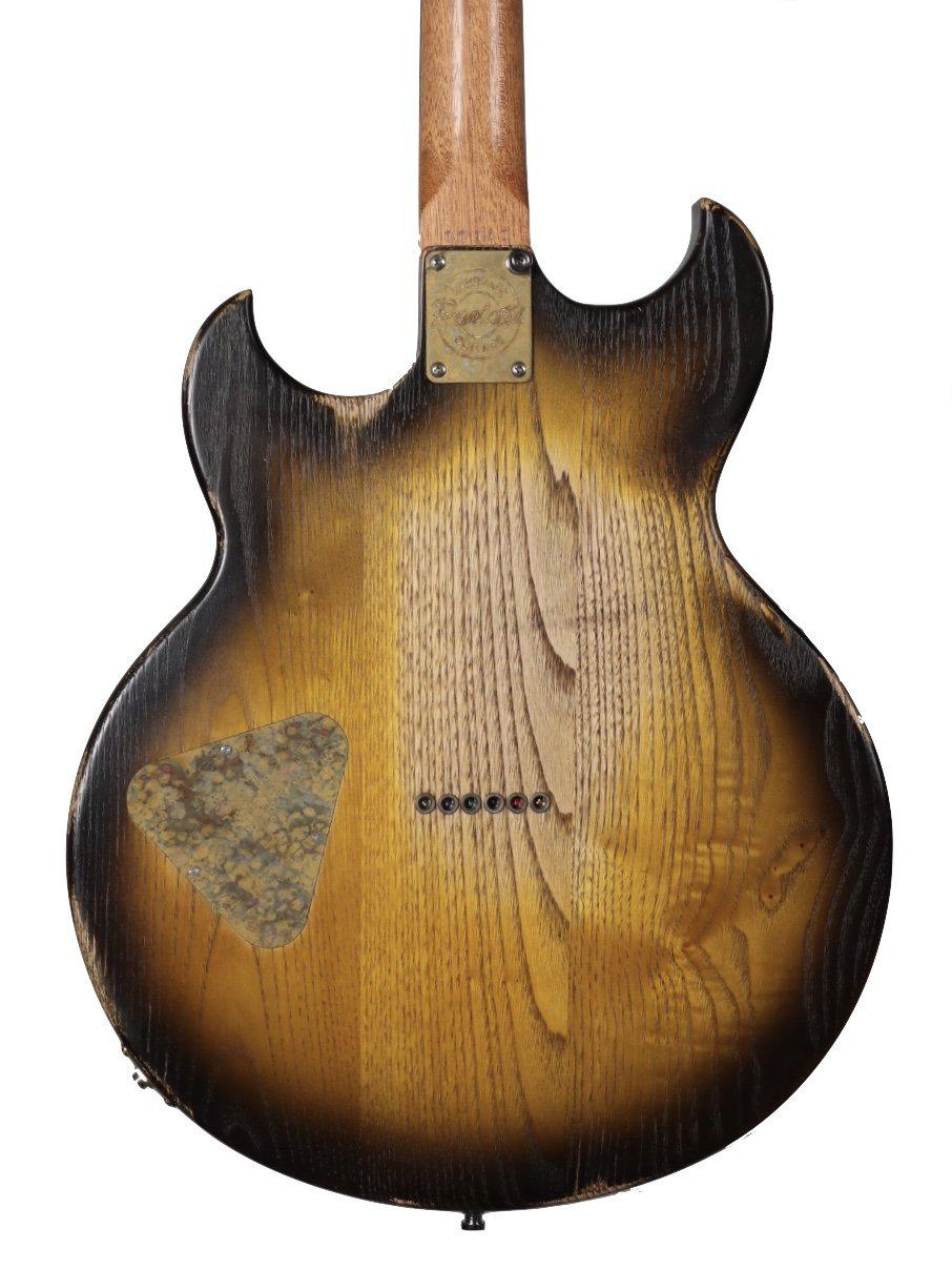 Paoletti Lounge "127" Chestnut with 3 Tone Tobacco Sunburst #77920 - Paoletti - Heartbreaker Guitars