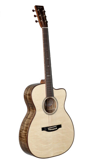 Bourgeois OMC Custom Bear Claw Spruce over Figured Myrtle - Bourgeois Guitars - Heartbreaker Guitars