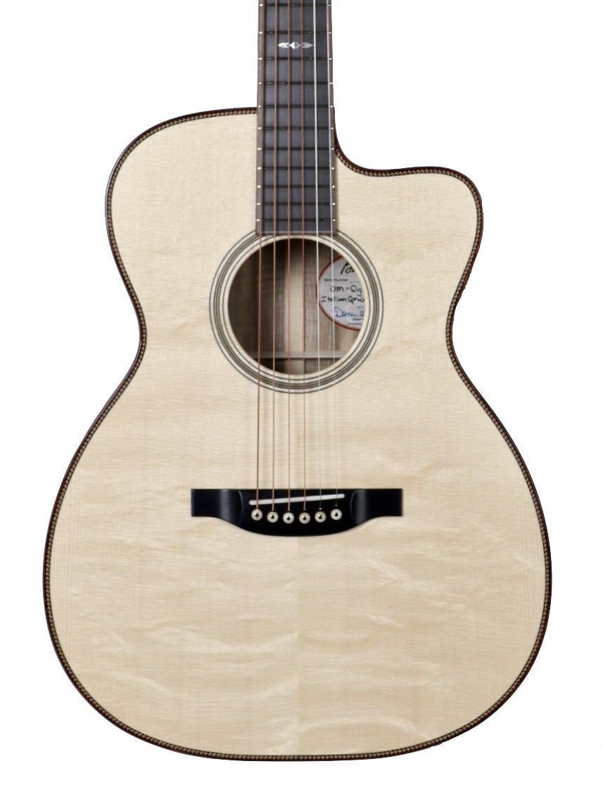 Bourgeois OMC Custom Bear Claw Spruce over Figured Myrtle