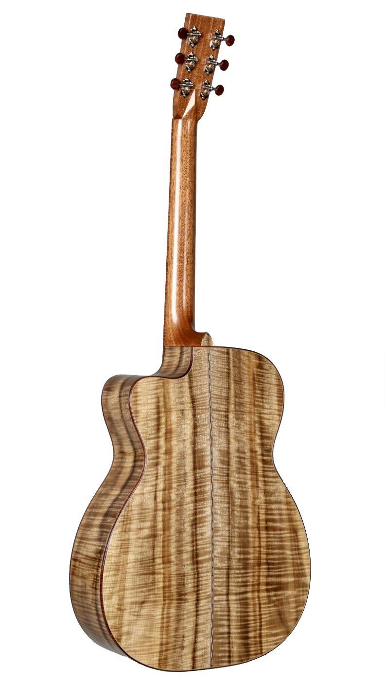 Bourgeois OMC Custom Bear Claw Spruce over Figured Myrtle - Bourgeois Guitars - Heartbreaker Guitars