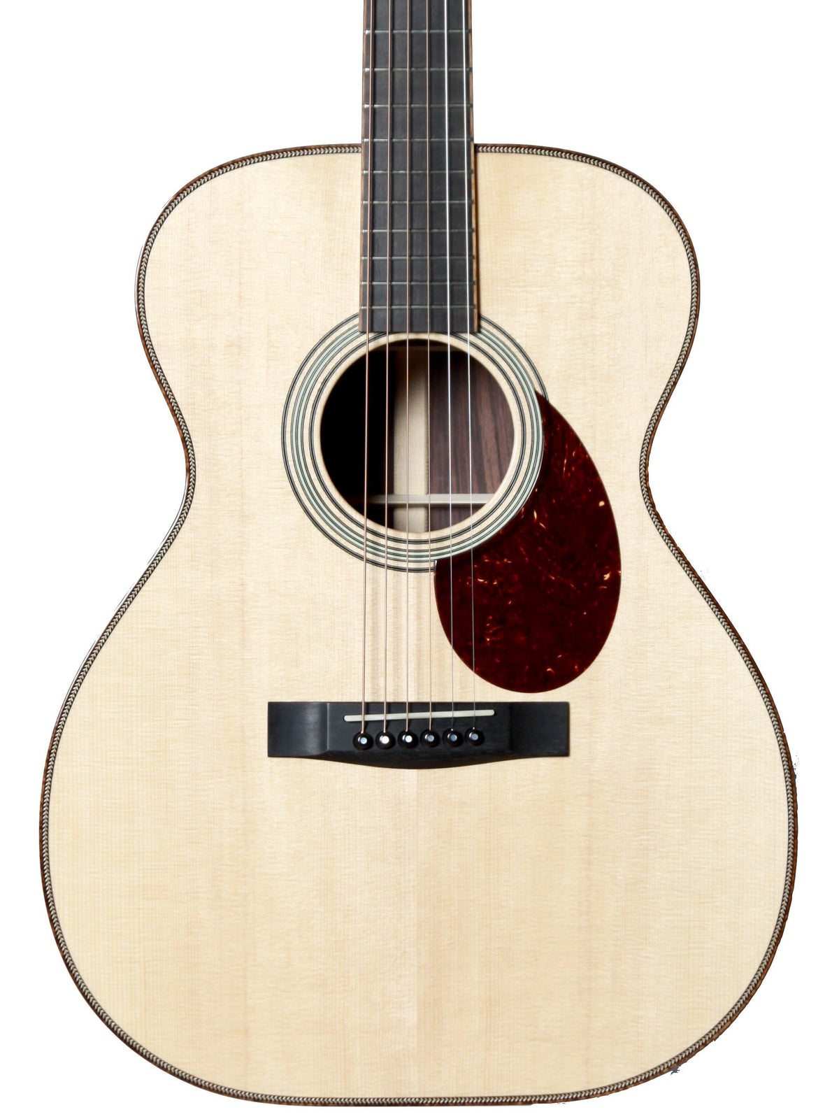 Huss and Dalton Traditional OM with Master Grade Indian Rosewood and Koa Binding with Anthem SL - Huss & Dalton Guitar Company - Heartbreaker Guitars