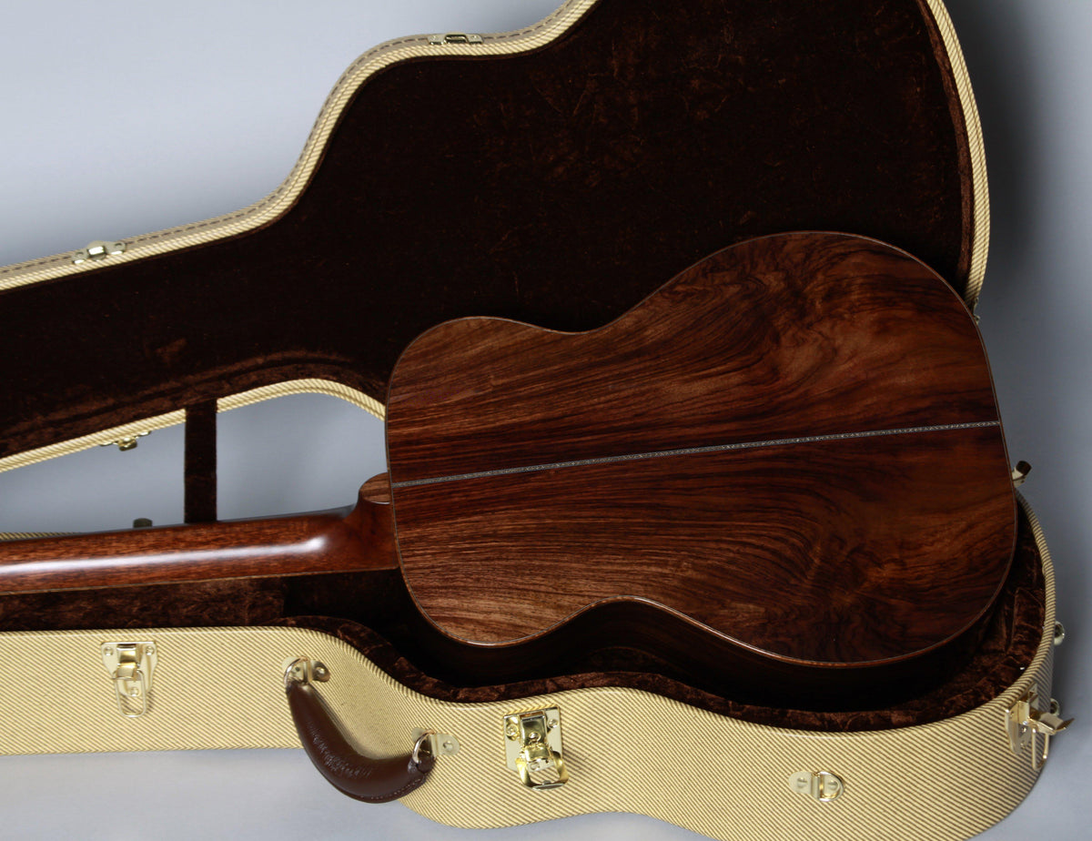 Huss and Dalton Traditional OM with Master Grade Indian Rosewood and Koa Binding with Anthem SL - Huss & Dalton Guitar Company - Heartbreaker Guitars