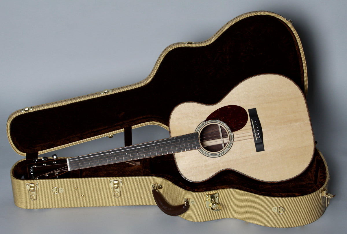 Huss and Dalton Traditional OM with Master Grade Indian Rosewood and Koa Binding with Anthem SL - Huss & Dalton Guitar Company - Heartbreaker Guitars