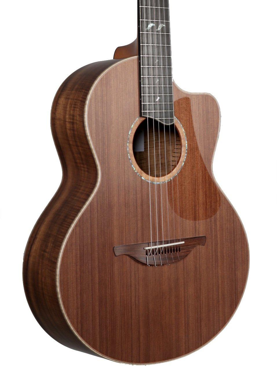 Lowden S50J Custom Jazz Nylon Hawaiian Koa with GL Leaf Inlays - Lowden Guitars - Heartbreaker Guitars